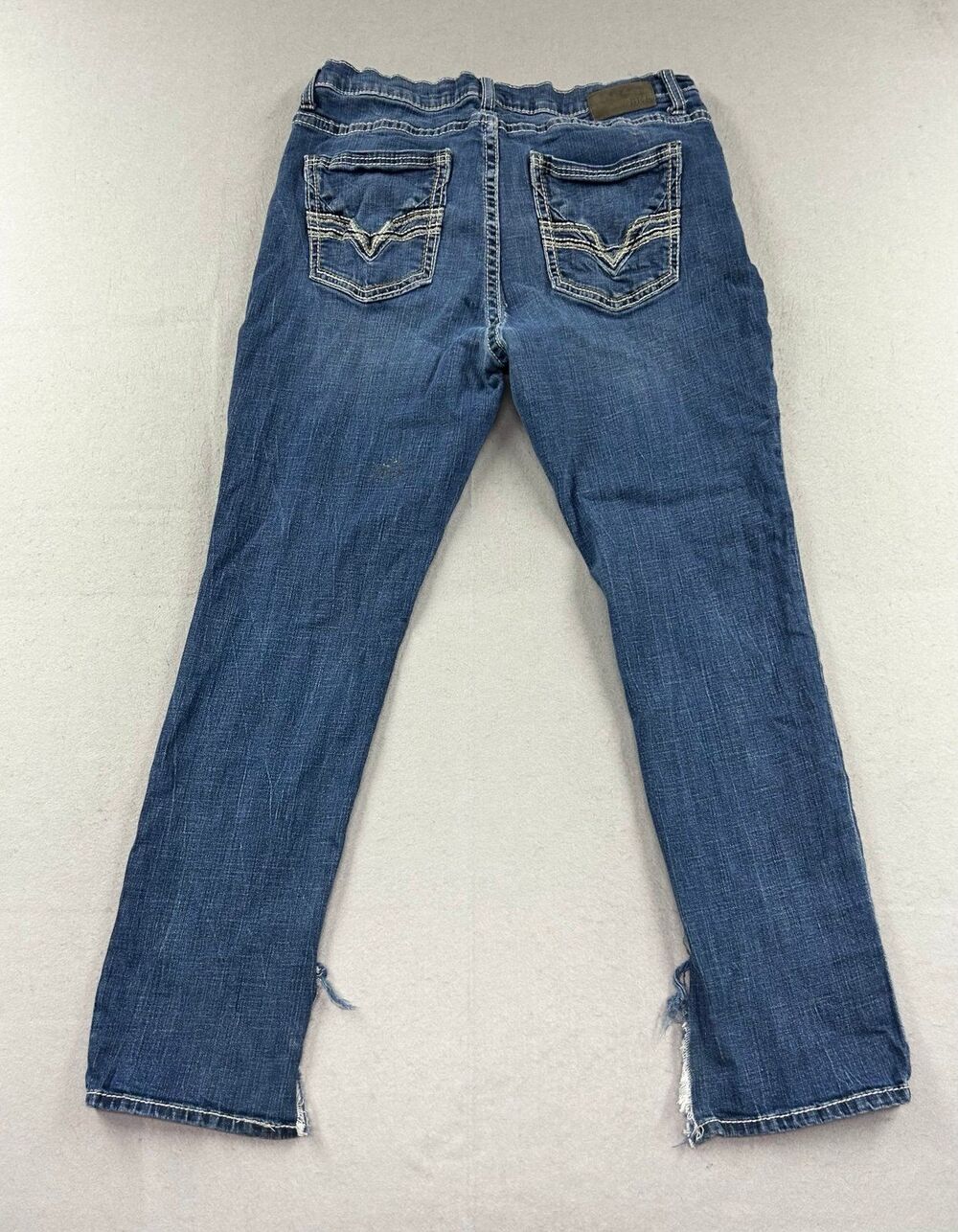 BKE Ethan Mens Straight Stretch Denim Jeans 36x32